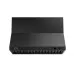 Coifa Dallas Black 120 Crissair de parede, vista frontal em acabamento preto