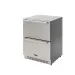 Gaveta Refrigerada Crissair em perspectiva lateral, com as duas gavetas fechadas
