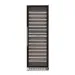 Adega Duo 171Di Crissair de embutir, vista frontal com porta de vidro e puxador vertical em inox