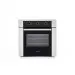 Forno Aria Fry Crissair de embutir, vista frontal com três botões e puxador em inox