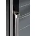 Detalhe do puxador vertical em inox e da dobradiça do Beer Center Maxi Crissair