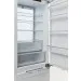 Prateleiras de vidro e gaveta inferior da geladeira do Refrigerador Bottom Freezer 70 Crissair