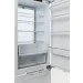 Interior da geladeira do Refrigerador Bottom Freezer 70 Crissair com as prateleiras reposicionadas