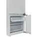 Freezer do Refrigerador Bottom Freezer 70 Crissair com a gaveta do meio puxada para fora