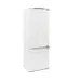 Refrigerador Bottom Freezer 70 Crissair em perspectiva lateral, com as portas fechadas