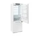 Refrigerador Bottom Freezer 70 Crissair com a porta da geladeira aberta, vista de lado