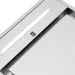Detalhe da faixa de LED e do sensor de comando da Coifa Roof Plane Crissair