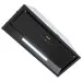 Coifa de Embutir Black 70 Crissair em vista superior inclinada, mostrando o corpo de embutir