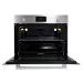 Forno Big 75 Crissair com a porta aberta, mostrando a cavidade iluminada e as grades