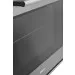 Detalhe do vidro da porta e do puxador do Forno Big 75 Crissair em perspectiva