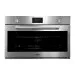 Forno Elétrico BIG 90 Crissair de embutir, vista frontal de 90 cm com display e dois botões