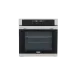 Forno Oven Grill Crissair de embutir, vista frontal com moldura em inox e vidro preto