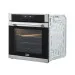 Forno Oven Grill Crissair em perspectiva com a luz interna acesa e a porta fechada
