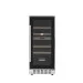 Adega Duo 31Di Crissair de embutir, modelo compacto de 31 garrafas em vista frontal