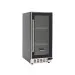 Beer Center Small Crissair em perspectiva lateral, com puxador vertical em inox