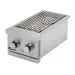 Side Burner Texas 32 Crissair visto de lado, mostrando a profundidade do gabinete de embutir