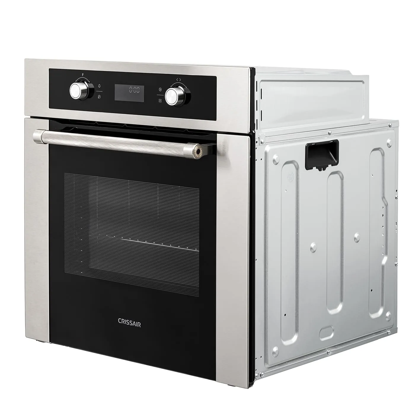 Forno Elétrico Dream Crissair em perspectiva, mostrando o corpo para embutir no armário