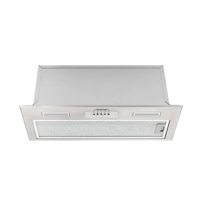 Coifa de Embutir Inox 70 Crissair, módulo em inox para instalar dentro do armário