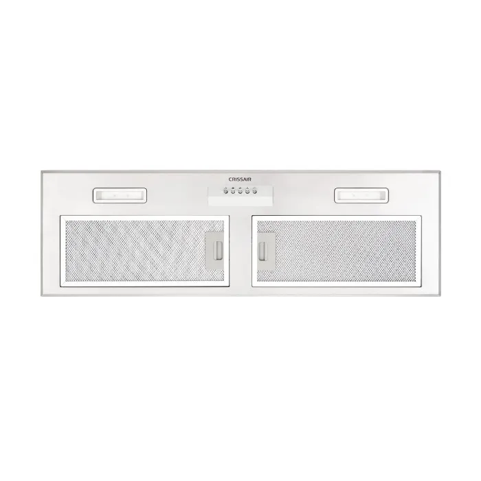 Coifa de Embutir Inox 90 Crissair, módulo em inox para instalar dentro do armário