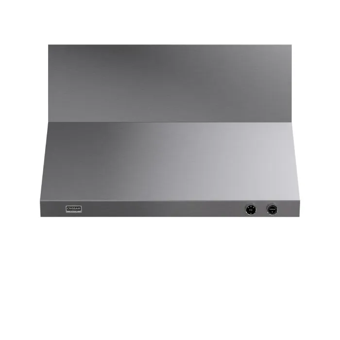 Coifa Dallas 120 Crissair, coifa profissional de parede em inox com 120 cm de largura