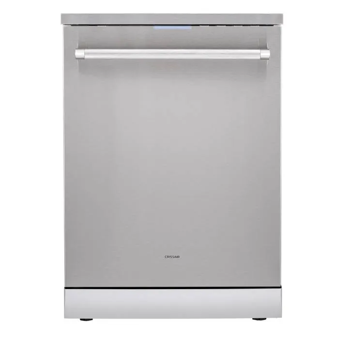 Lava Louças Freestand Crissair em inox, modelo de piso com puxador tubular