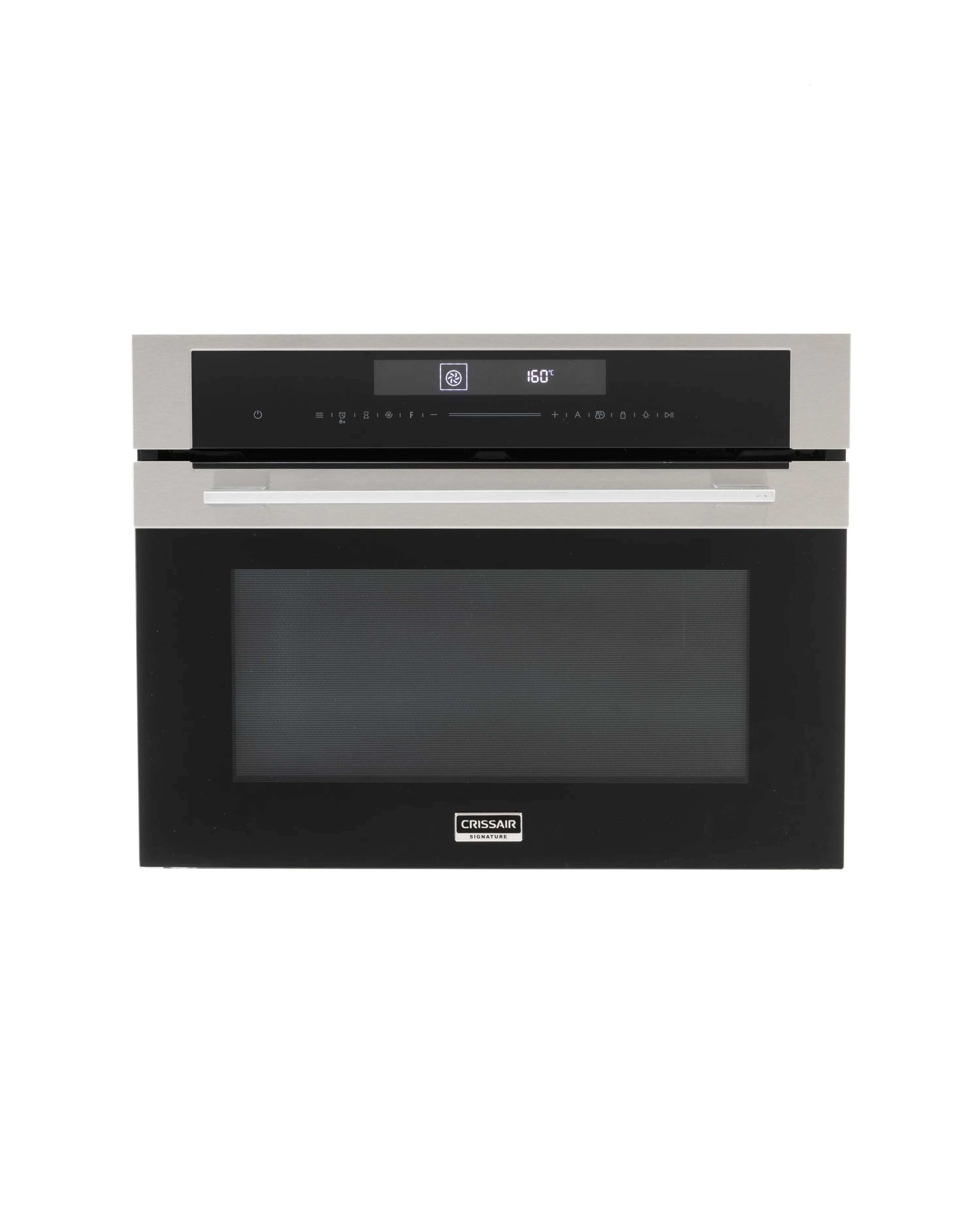 Forno Oven Grill Combinato Crissair de embutir, com painel touch e moldura em inox