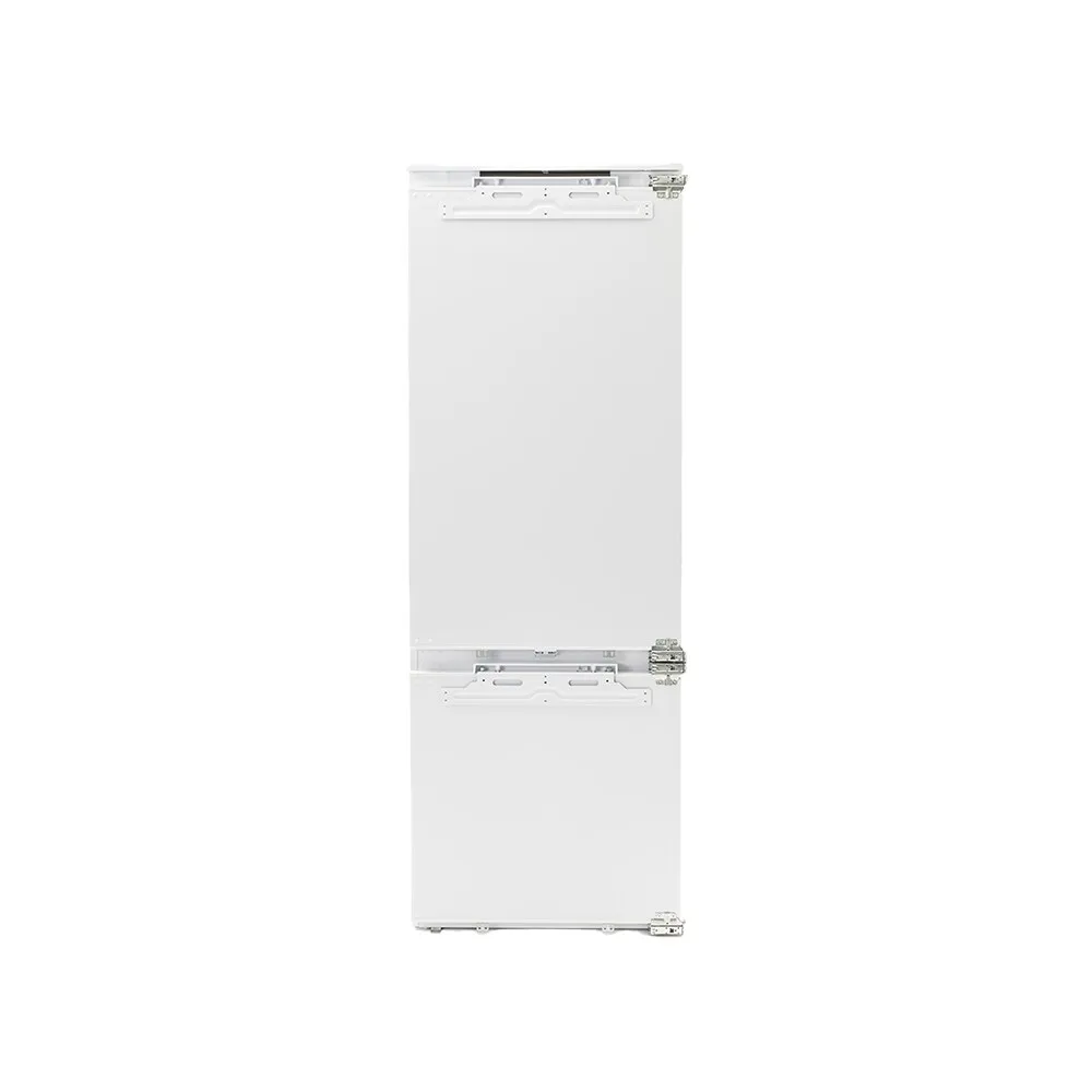 Refrigerador Bottom Freezer 70 Crissair, corpo de embutir branco com freezer na parte inferior